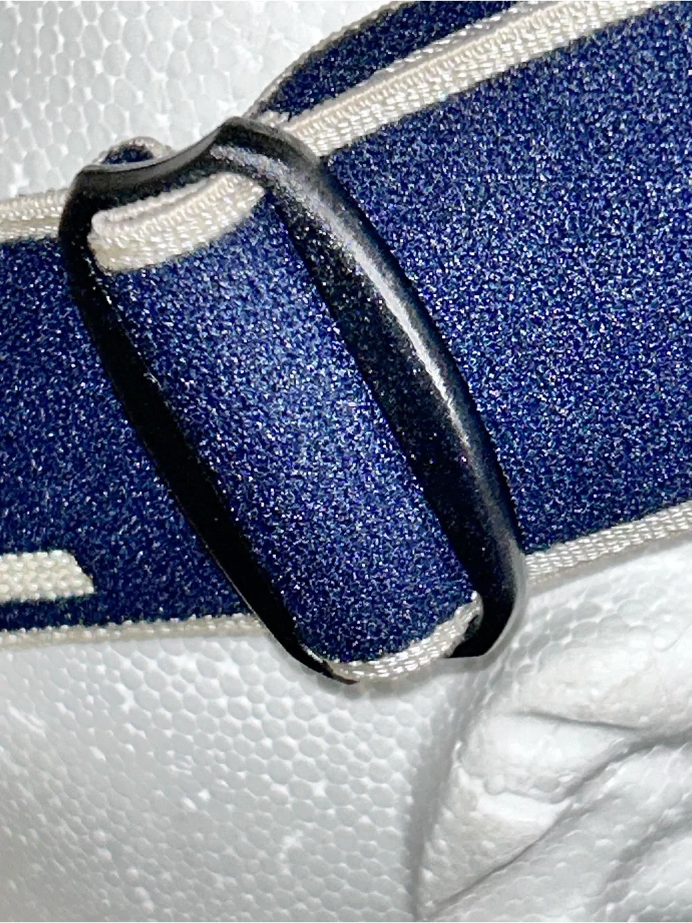 CHANEL Navy and Black Logo Visor - Picture 3 of 7